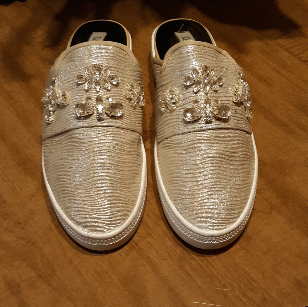 BADGLEY MISCHKA Seline Embellished Mules